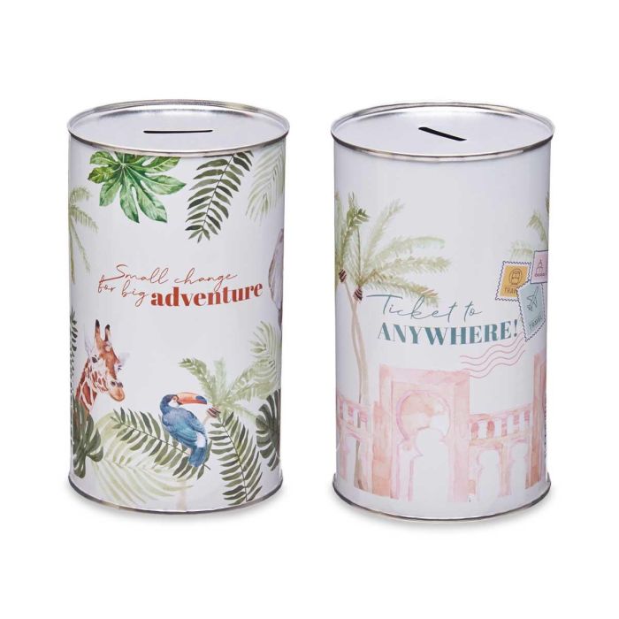 Hucha Metal 1,5K Exotic Travel Surtidos Pincello 10X17CM (12 Unidades) 1 Hucha Metal 1,5K Exotic Travel Surtidos Pincello 10X17CM (12 Unidades) 1