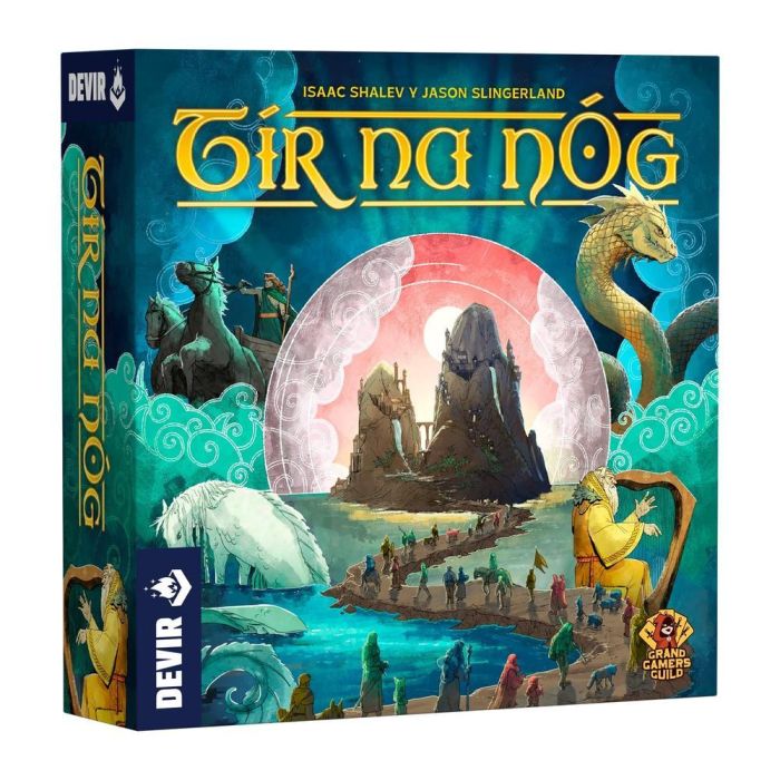 Devir Juego de Mesa Tír Na Nóg | Estratégico de Cartas y Construcción de Saga | Alta Rejugabilidad con Múltiples Formas de Puntuación Devir Juego de Mesa Tír Na Nóg | Estratégico de Cartas y Construcción de Saga | Alta Rejugabilidad con Múltiples Formas de Puntuación