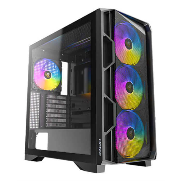 Antec AX-1000 ARGB Midi Tower Caja PC Negro