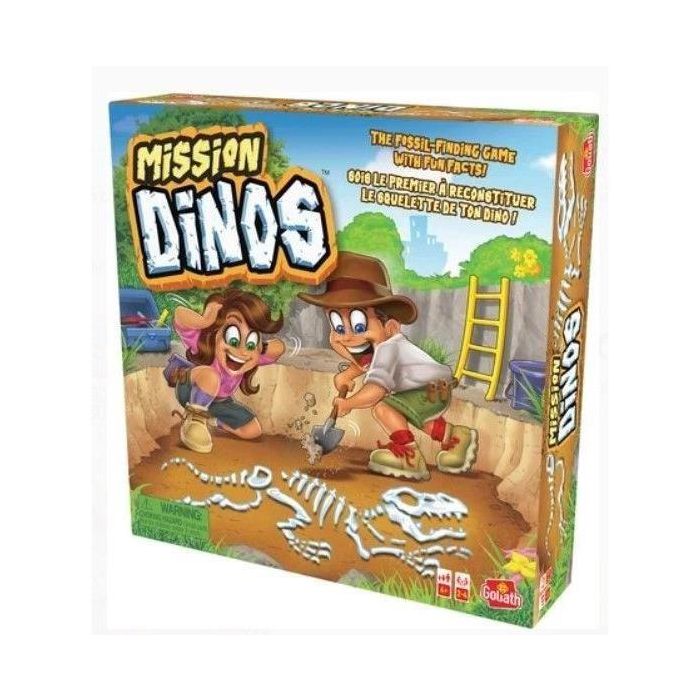 Misión Dinos - Juego de mesa - GOLIATH 2 Misión Dinos - Juego de mesa - GOLIATH 2