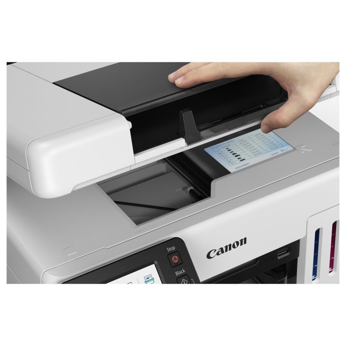 Canon MAXIFY GX6550 Multifunción Inyección de Tinta Color, Copia, Escaneo, Wi-Fi, Negro/Blanco 9 Canon MAXIFY GX6550 Multifunción Inyección de Tinta Color, Copia, Escaneo, Wi-Fi, Negro/Blanco 9