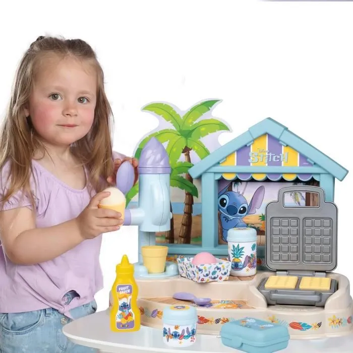 Smoby Stitch Beach Bar Juego de Mesa para Niños a Partir de 3 Años 1