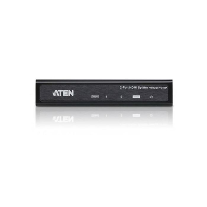 Aten VS182A Splitter HDMI 2 Puertos 10.2 Gb/s 340 MHz HDCP para Múltiples Pantallas Aten VS182A Splitter HDMI 2 Puertos 10.2 Gb/s 340 MHz HDCP para Múltiples Pantallas