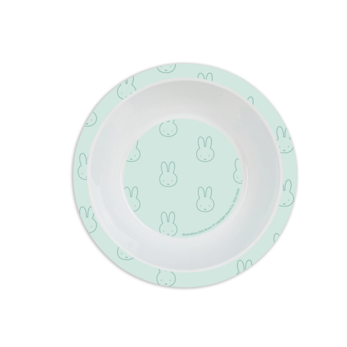 Set de vajilla infantil Miffy Menta (5 Piezas) 2