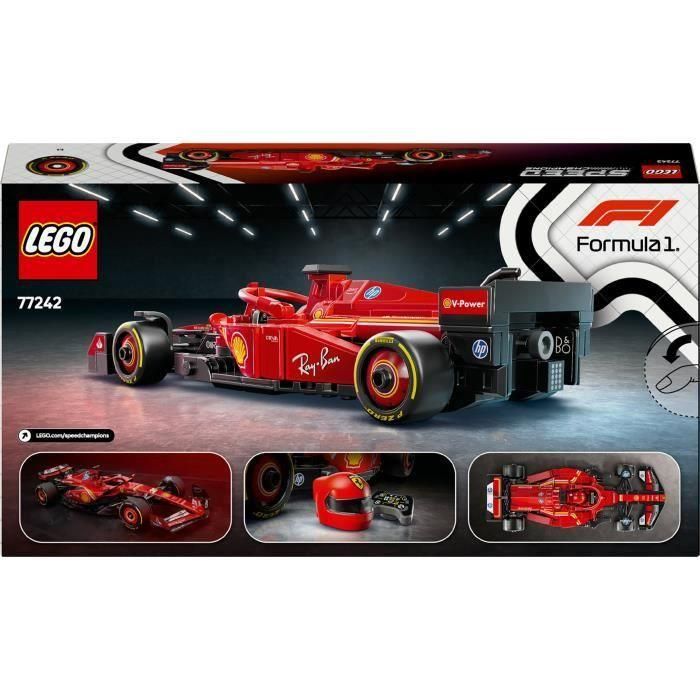 Juego de construccion coche de carreras ferrari sf-24 formula 1 lego speed champions 5