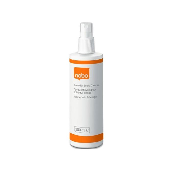 Nobo Spray Limpiador 250 mL Para Pizarra Blanca