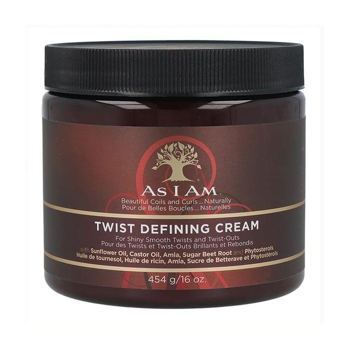 As I Am Twist Defining Crema Definidora 454G/16Oz - Vegano para cabello rizado y afro As I Am Twist Defining Crema Definidora 454G/16Oz - Vegano para cabello rizado y afro