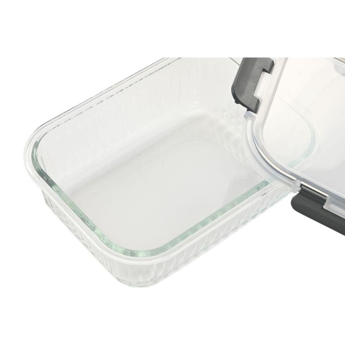 Recipiente Basicos DKD Home Decor Transparente 17.5 x 8.2 x 23 cm 1 Recipiente Basicos DKD Home Decor Transparente 17.5 x 8.2 x 23 cm 1