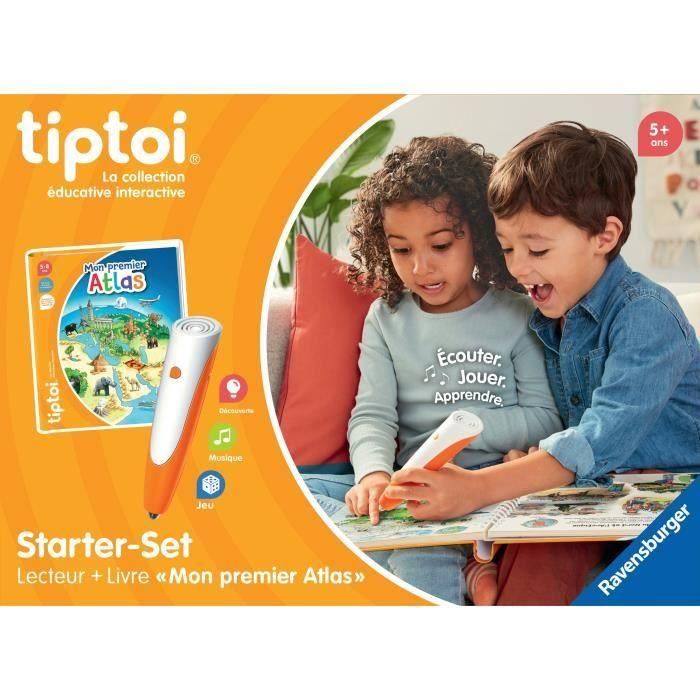 Ravensburger-tiptoi Starter Atlas-4005556001774-Edades de 5 años en adelante 1