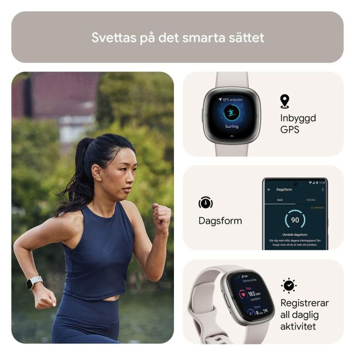 Smartwatch Google Sense 2 Blanco 1,58" 16 Smartwatch Google Sense 2 Blanco 1,58" 16