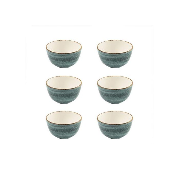 Moon Turquoise Bol 13 Cm (6 Unidades) 2 Moon Turquoise Bol 13 Cm (6 Unidades) 2