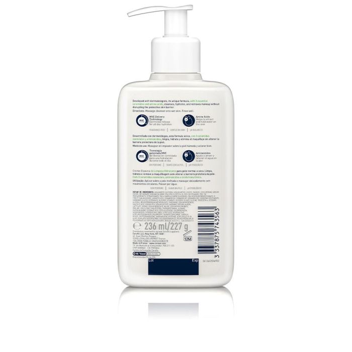 Cerave Limpiador Hidratante Crema-a-Espuma 236 ml 2