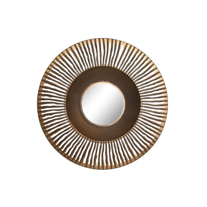 Espejo de pared Home ESPRIT Cobre 70 x 8,5 x 70 cm Espejo de pared Home ESPRIT Cobre 70 x 8,5 x 70 cm