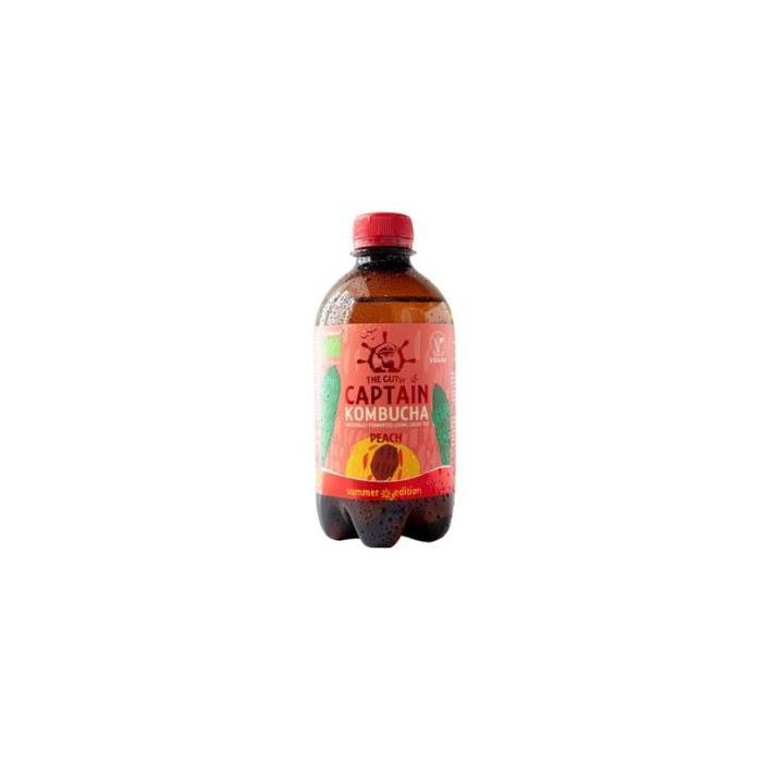 Kombucha Melocoton 400Ml. Bio