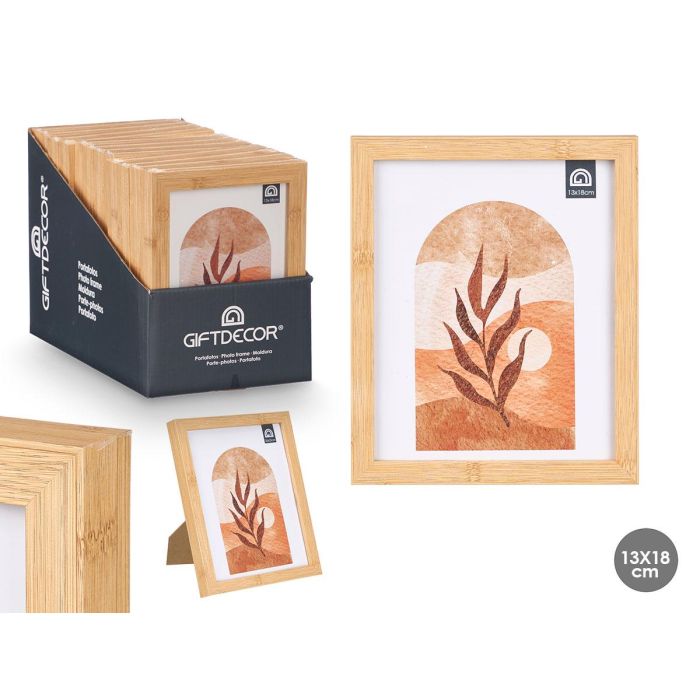 Portafoto Efecto Bambu 13X18 Giftdecor (24 Unidades) Portafoto Efecto Bambu 13X18 Giftdecor (24 Unidades)