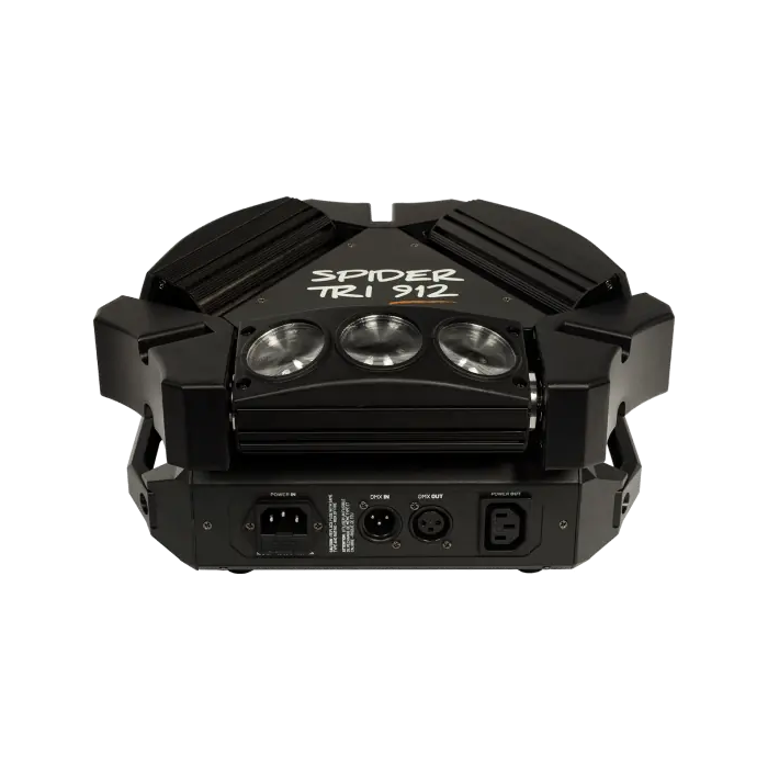 Algamlight Mini Barras Motorizadas Beam 9X 12W RGBW Spider Tri 912 Efectos de Barrido DMX Maestro/Esclavo Automático Musical 2