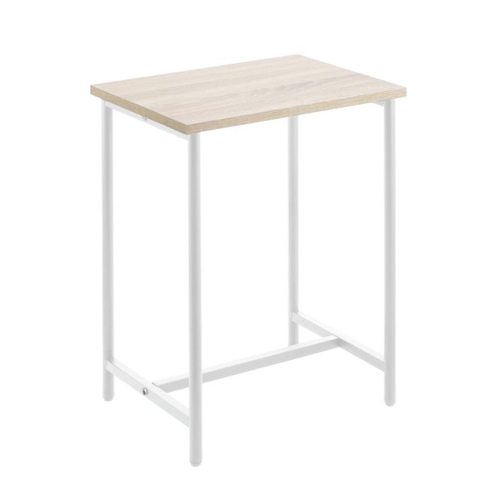 Mesita Auxiliar Madera-Metal White Moblekit (4 Unidades) 1 Mesita Auxiliar Madera-Metal White Moblekit (4 Unidades) 1