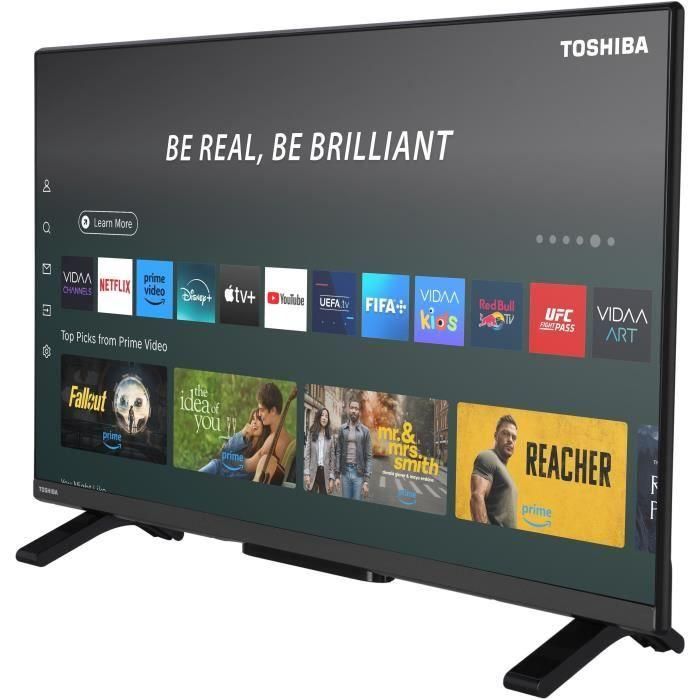 Smart TV Toshiba 32QV2F63DG 32" LED UHD 2 Smart TV Toshiba 32QV2F63DG 32" LED UHD 2