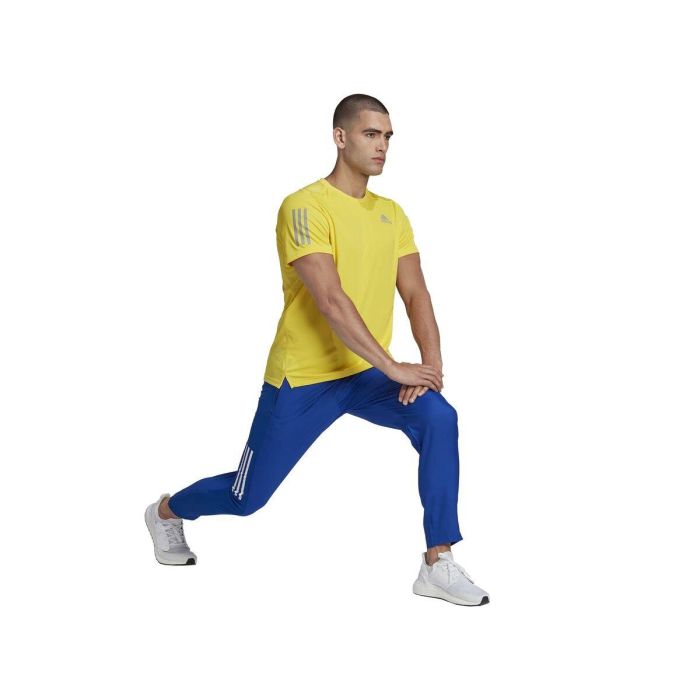 Camiseta de Manga Corta Hombre Adidas Amarillo M 13 Camiseta de Manga Corta Hombre Adidas Amarillo M 13