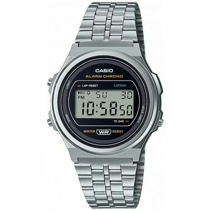 Reloj Unisex Casio A171WE-1AEF Plateado