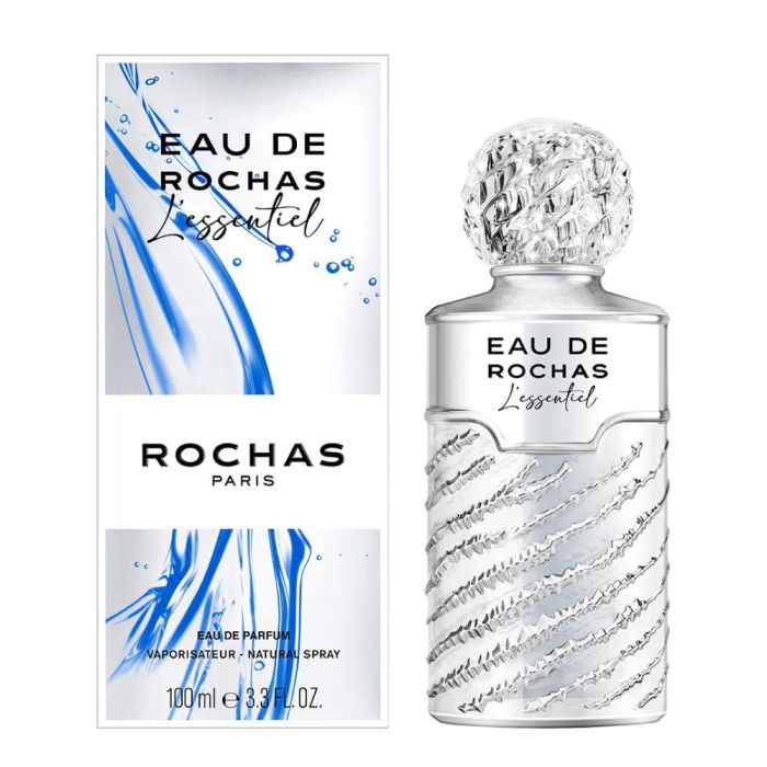 Rochas L'Essentiel Perfume para Mujer, Eau de Parfum en Formato Vaporizador de 100 ml. Con Aroma Floral Cítrico Mineral.