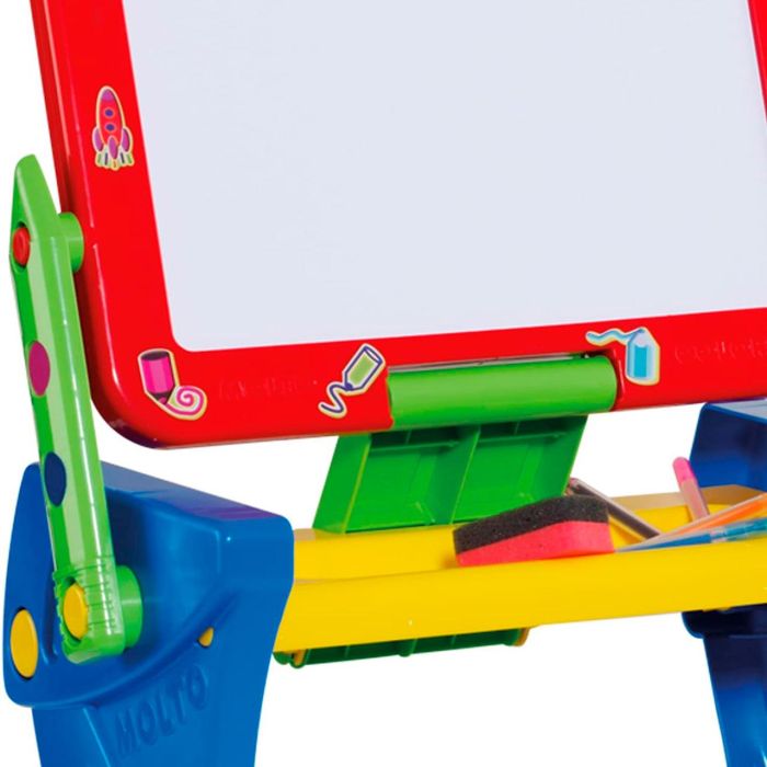 Molto 11073 Pupitre magnético 3 en 1, pizarra y tabla para niños +3 años 4 Molto 11073 Pupitre magnético 3 en 1, pizarra y tabla para niños +3 años 4