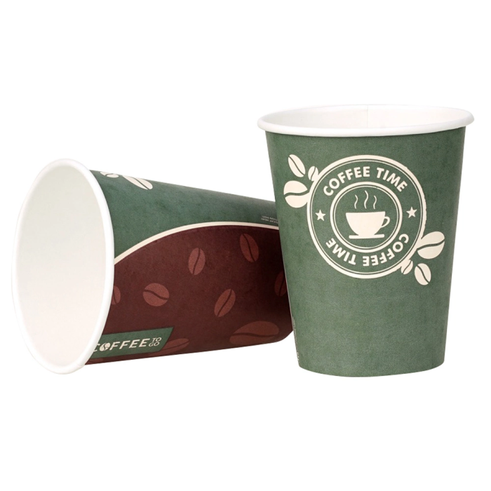 Blanca Vaso Térmico de Cartón 120 cc Paquete de 50 Unidades 1