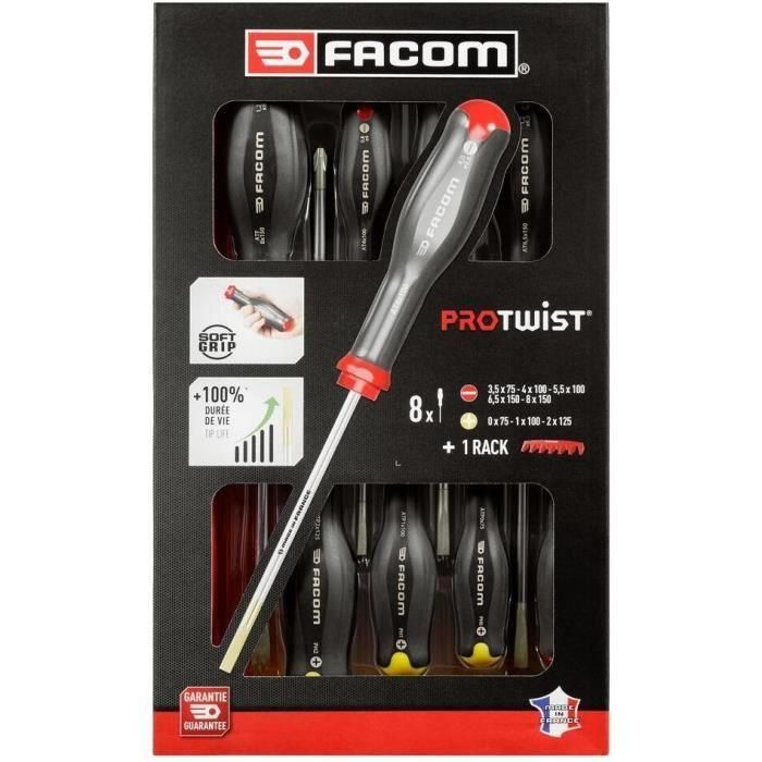 Facom Juego de 8 Destornilladores Protwist 1 Facom Juego de 8 Destornilladores Protwist 1
