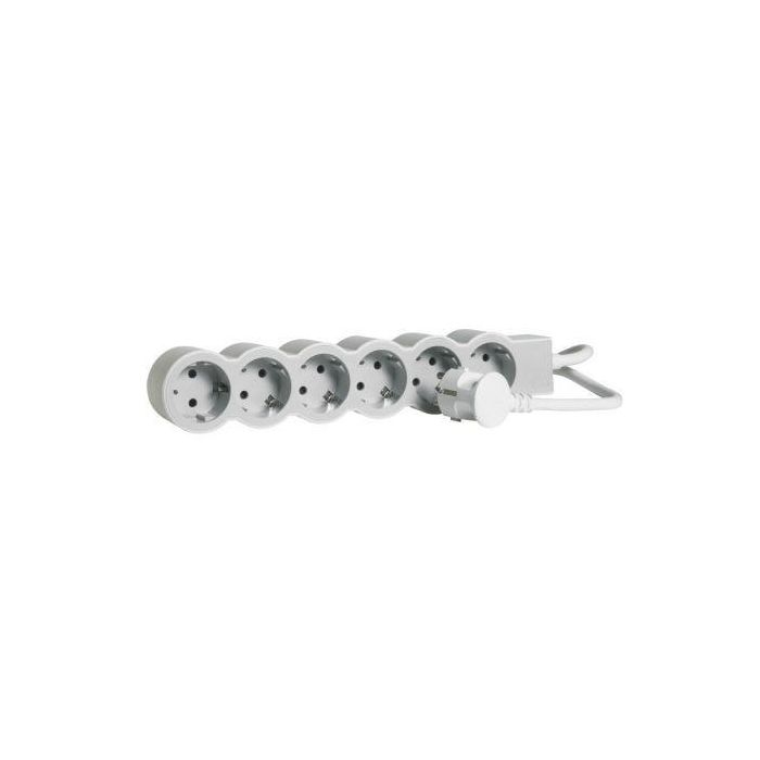 Regleta Legrand 694572/ 6 Tomas de corriente/ Blanca y Gris 1 Regleta Legrand 694572/ 6 Tomas de corriente/ Blanca y Gris 1