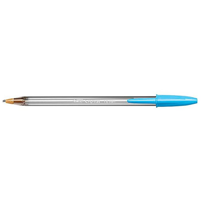 Boligrafo Bic Cristal Fun Turquesa Punta 1,6 mm 20 unidades 1