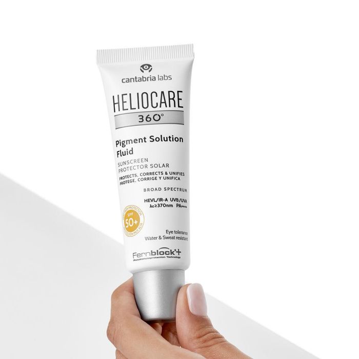 Heliocare 360° Protector Solar Solución Pigmentaria Fluida SPF50+ 50 ml para Hiperpigmentación 2