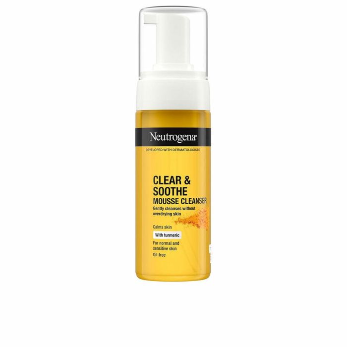 Neutrogena Clear & Soothe Mousse Limpiador 150 mL Neutrogena Clear & Soothe Mousse Limpiador 150 mL
