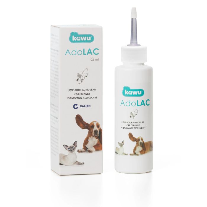 Calier Adolac Limpiador Auricular para Perros y Gatos 125 mL - Higiene y Limpieza Ótica