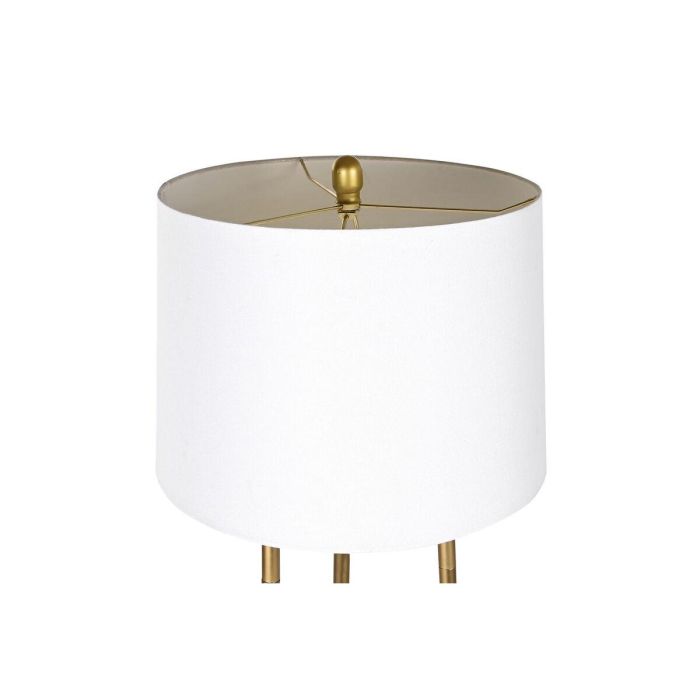 DKD Home Decor Lámpara de Pie Moderna con Estantería, Materiales Metal y MDF, Acabados en Dorado y Blanco, Dimensiones 41x156x41 cm 4 DKD Home Decor Lámpara de Pie Moderna con Estantería, Materiales Metal y MDF, Acabados en Dorado y Blanco, Dimensiones 41x156x41 cm 4