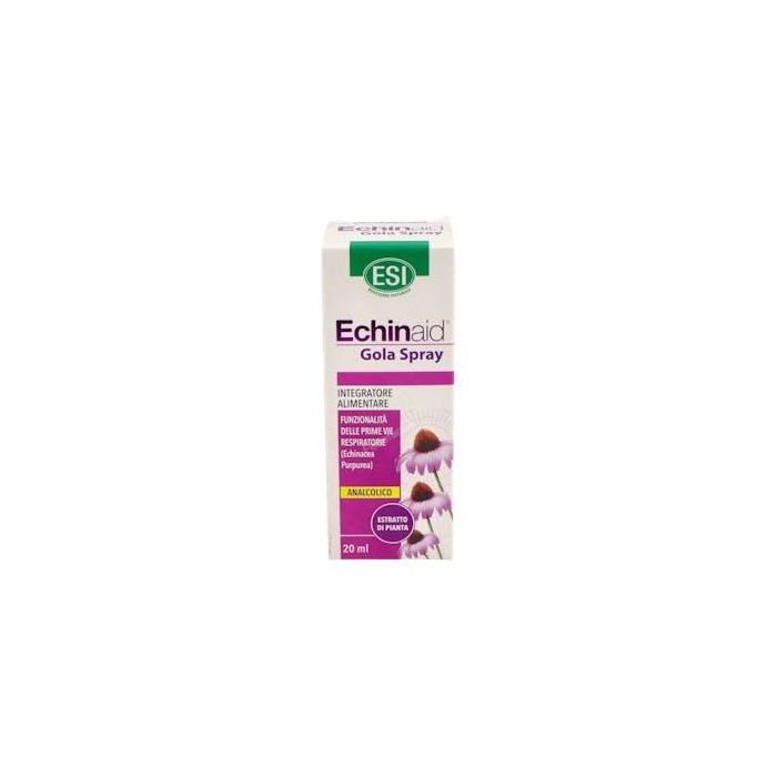 Echinaid Gola Spray 20ml Equinácea para Garganta y Bienestar de las Vías Respiratorias