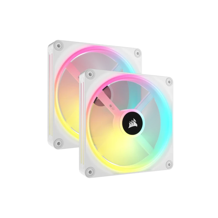 Corsair CO-9051008-WW Sistema de Refrigeración para Ordenador, Ventilador de Carcasa de 14 cm, Blanco, 2 Piezas 0 Corsair CO-9051008-WW Sistema de Refrigeración para Ordenador, Ventilador de Carcasa de 14 cm, Blanco, 2 Piezas 0