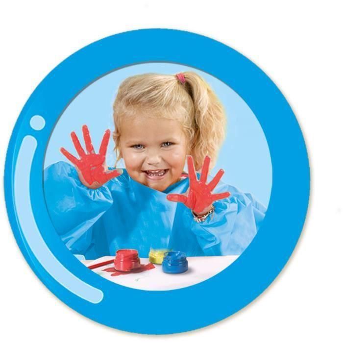 Ses Creative Mis primeros animales para pintar a mano y con los dedos - Kit creativo con pintura lavable y pegatinas para niños 4