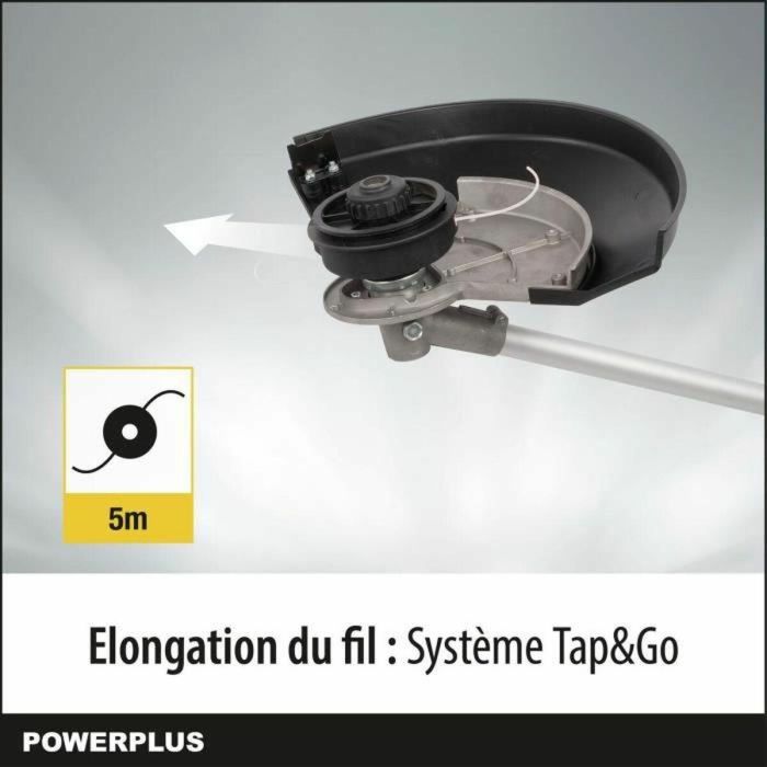 PowerPlus POWXG30405 Bordeadora Desbrozadora Eléctrica 1000W para Césped y Jardín - Cortabordes de Alambre 5 PowerPlus POWXG30405 Bordeadora Desbrozadora Eléctrica 1000W para Césped y Jardín - Cortabordes de Alambre 5