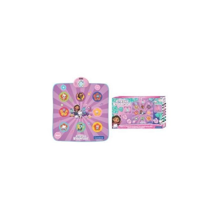 Lexibook LEX3380743105536 Alfombra de baile electrónica Bluetooth luminosa Gabby y la Casa Mágica con 6 modos de juego 3 Lexibook LEX3380743105536 Alfombra de baile electrónica Bluetooth luminosa Gabby y la Casa Mágica con 6 modos de juego 3