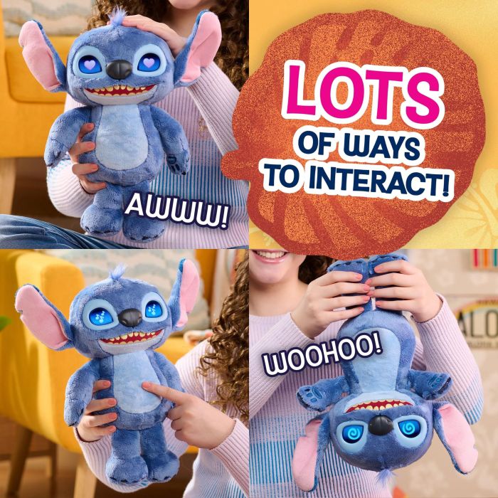 Just Play Peluche Stitch Emotive Eyes 11583 Interactivo Disney Con Ojos Animados Y Sonidos 4 Just Play Peluche Stitch Emotive Eyes 11583 Interactivo Disney Con Ojos Animados Y Sonidos 4