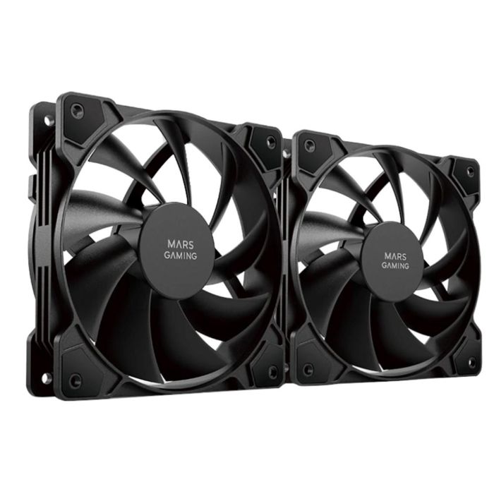 Pack 2 Ventiladores Mars Gaming MF-PROX2/ 12cm Pack 2 Ventiladores Mars Gaming MF-PROX2/ 12cm