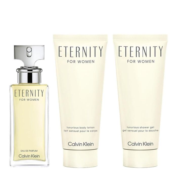 Set de Perfume Mujer Calvin Klein Eternity for Women 3 Piezas