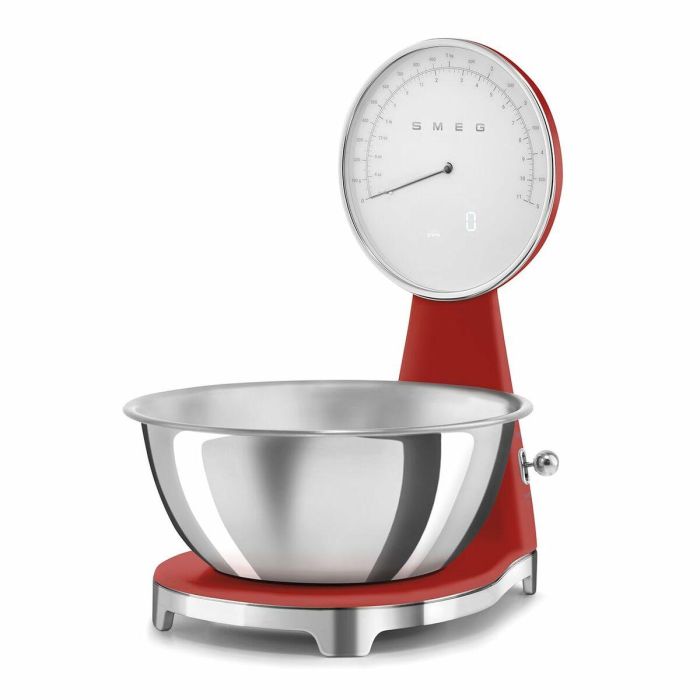 Báscula de Cocina Smeg KSF01RDWW Rojo 4 Báscula de Cocina Smeg KSF01RDWW Rojo 4