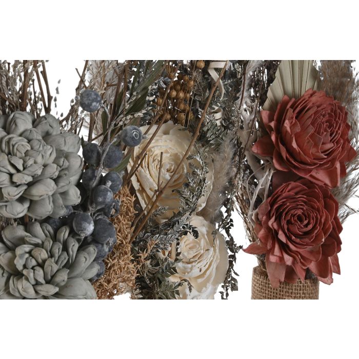 Ramo Shabby DKD Home Decor Fucsia Gris 12 x 35 x 20 cm (12 Unidades) 1 Ramo Shabby DKD Home Decor Fucsia Gris 12 x 35 x 20 cm (12 Unidades) 1