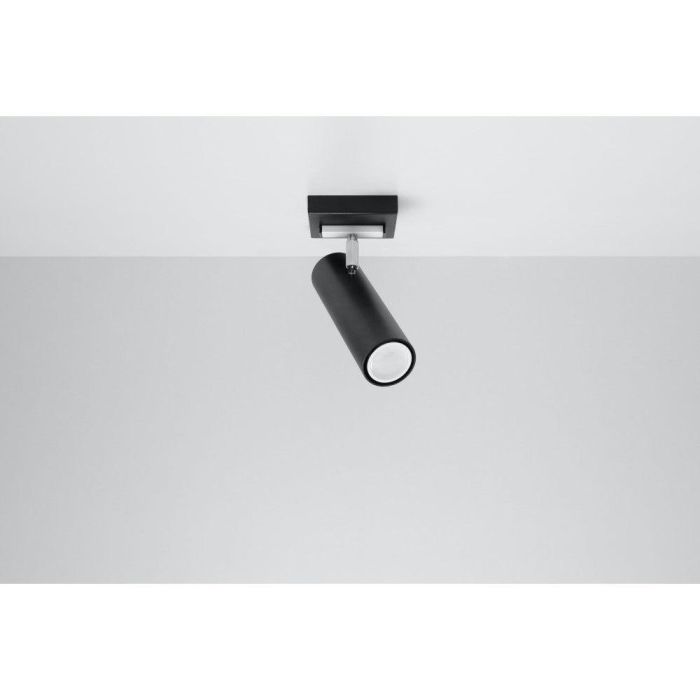 SOL Lámpara de Techo "Direzione" SL.0495 Lámpara de Diseñadores con Pantalla Cilíndrica Clásica Universal