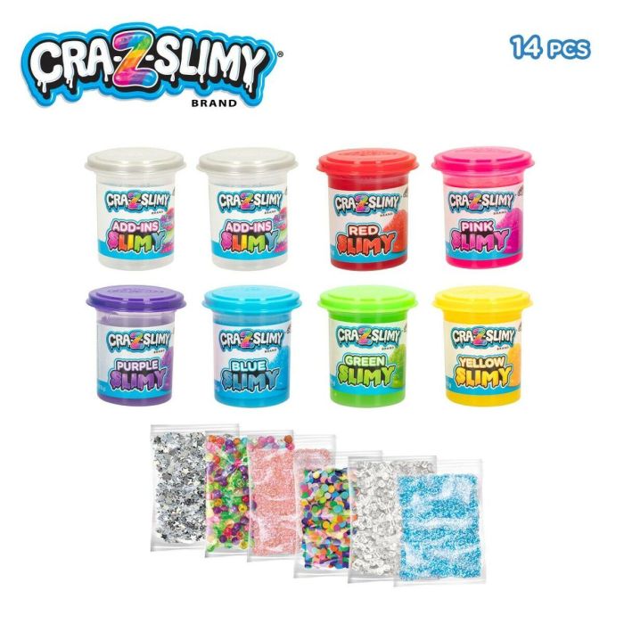 Juego de Plastilina Cra-Z-Art Bold&Brights (6 Unidades) Slime 2 Juego de Plastilina Cra-Z-Art Bold&Brights (6 Unidades) Slime 2
