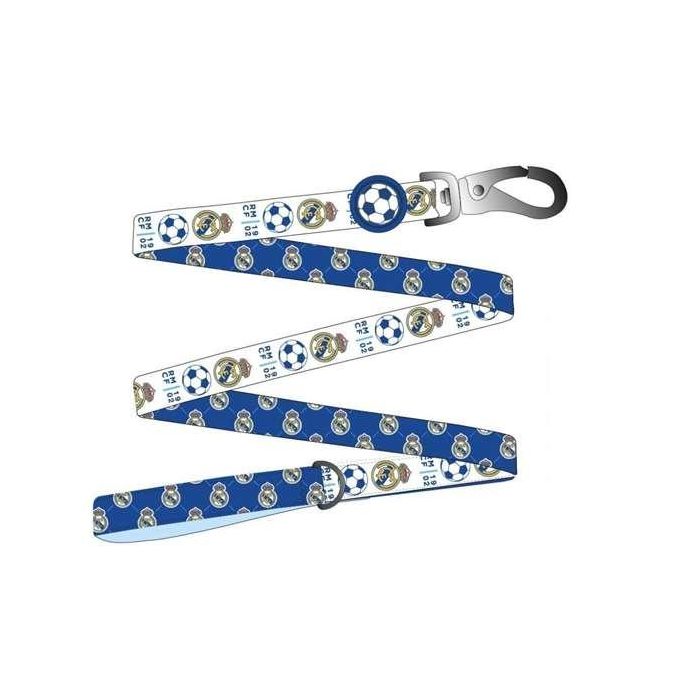Real Madrid Correa para Perros Oficial Talla M Azul Real Madrid Correa para Perros Oficial Talla M Azul