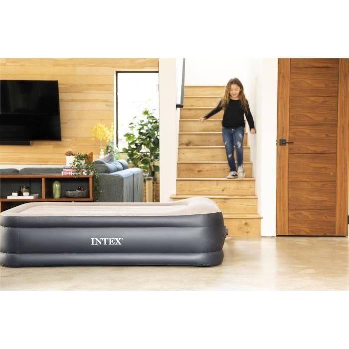 Cama Hinchable Intex Beam Basic Deluxe Queen 152 x 42 x 203 cm 2 Cama Hinchable Intex Beam Basic Deluxe Queen 152 x 42 x 203 cm 2