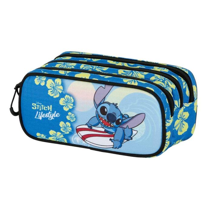 Estuche Portatodo Trick FAN 2.2 Lifestyle Disney Lilo y Stitch Azul