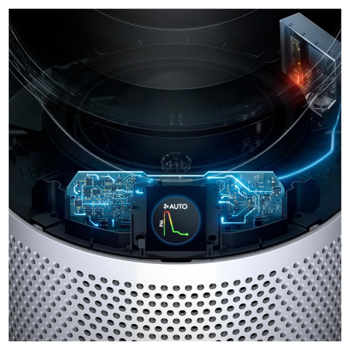 Dyson Purifier Cool Gen1 Purificador de Aire con Ventilador y Calefacción, Filtro HEPA 13, Blanco